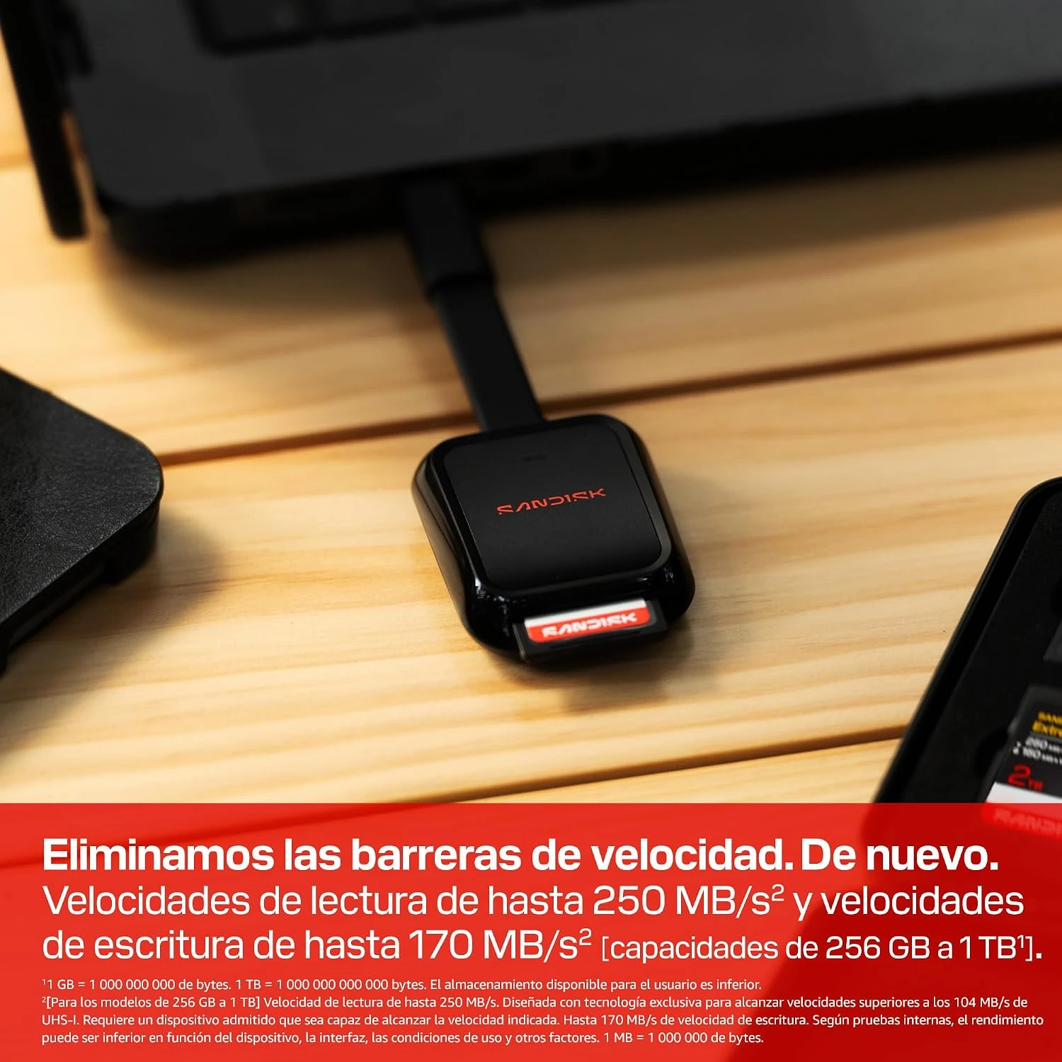 Memoria SDXC SanDisk Extreme PRO 128GB UHS-I V30 250MB/s - imagen 4