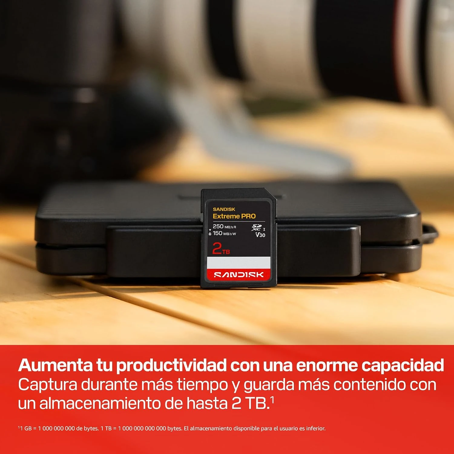 Memoria SDXC SanDisk Extreme PRO 128GB UHS-I V30 250MB/s - imagen 5
