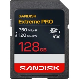 Memoria SDXC SanDisk Extreme PRO 128GB UHS-I V30 250MB/s