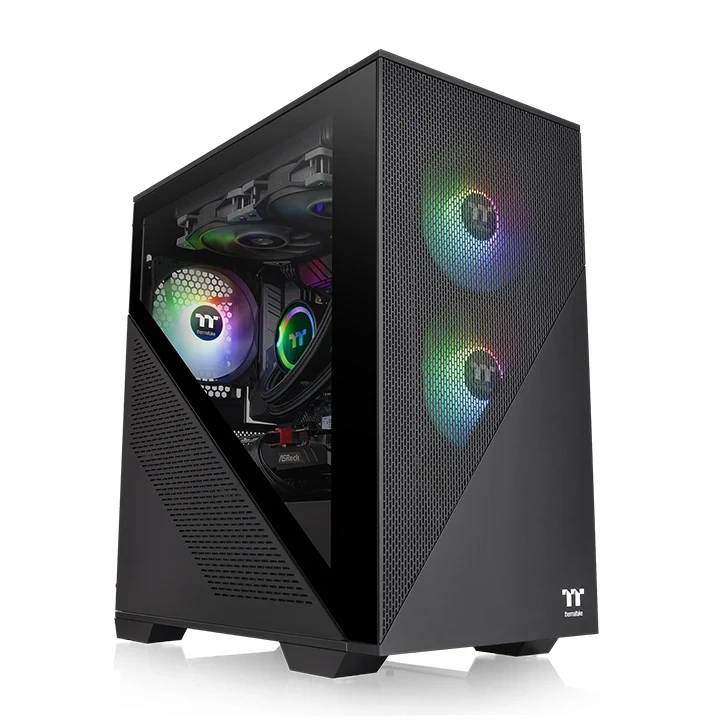 Gabinete Thermaltake Divider 170 TG ARGB Micro ATX 2 Fans - imagen 2