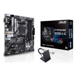 Motherboard ASUS Prime B550M-A AC WiFi DDR4 AM4 con caja