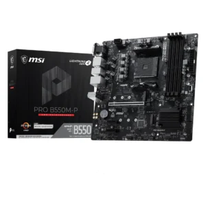 Motherboard MSI PRO B550M-P AM4 DDR4 con caja