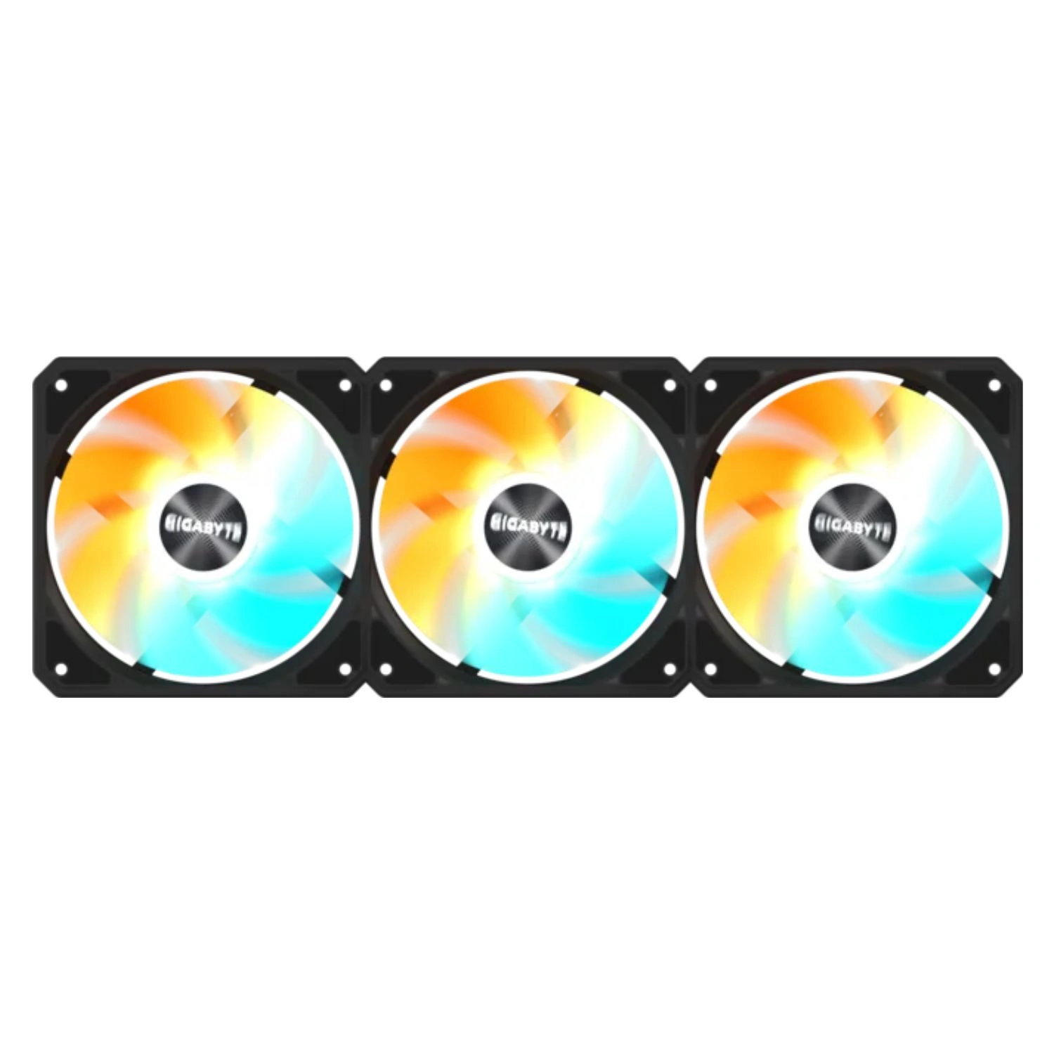 Kit de 3 Fans Gigabyte EZ Chain Fan 120mm ARGB - imagen 3
