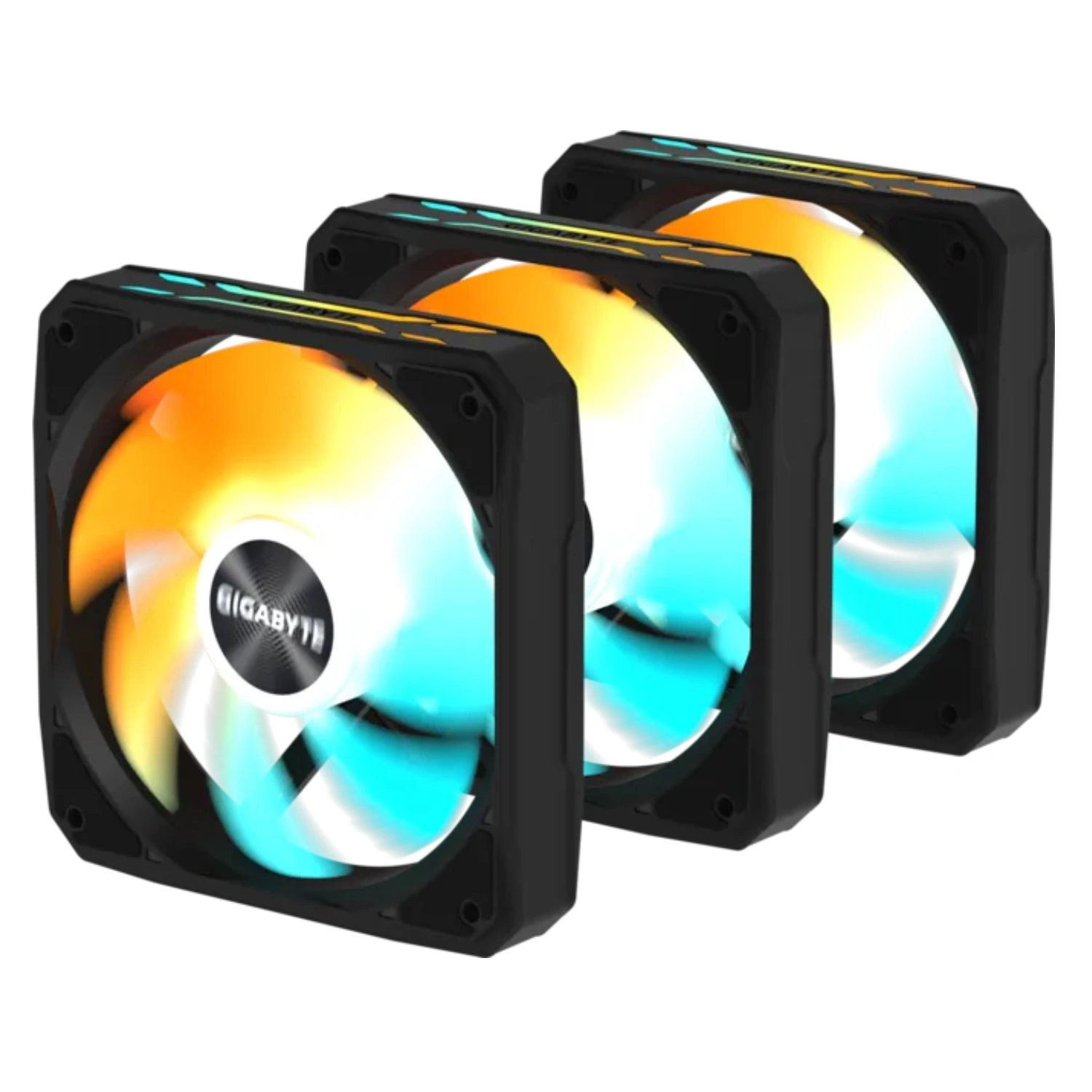 Kit de 3 Fans Gigabyte EZ Chain Fan 120mm ARGB - imagen 4