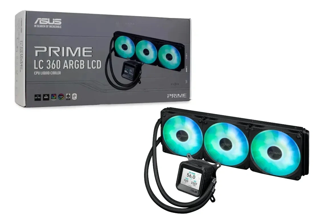 Water Cooling ASUS Prime LC 360mm ARGB - imagen 2