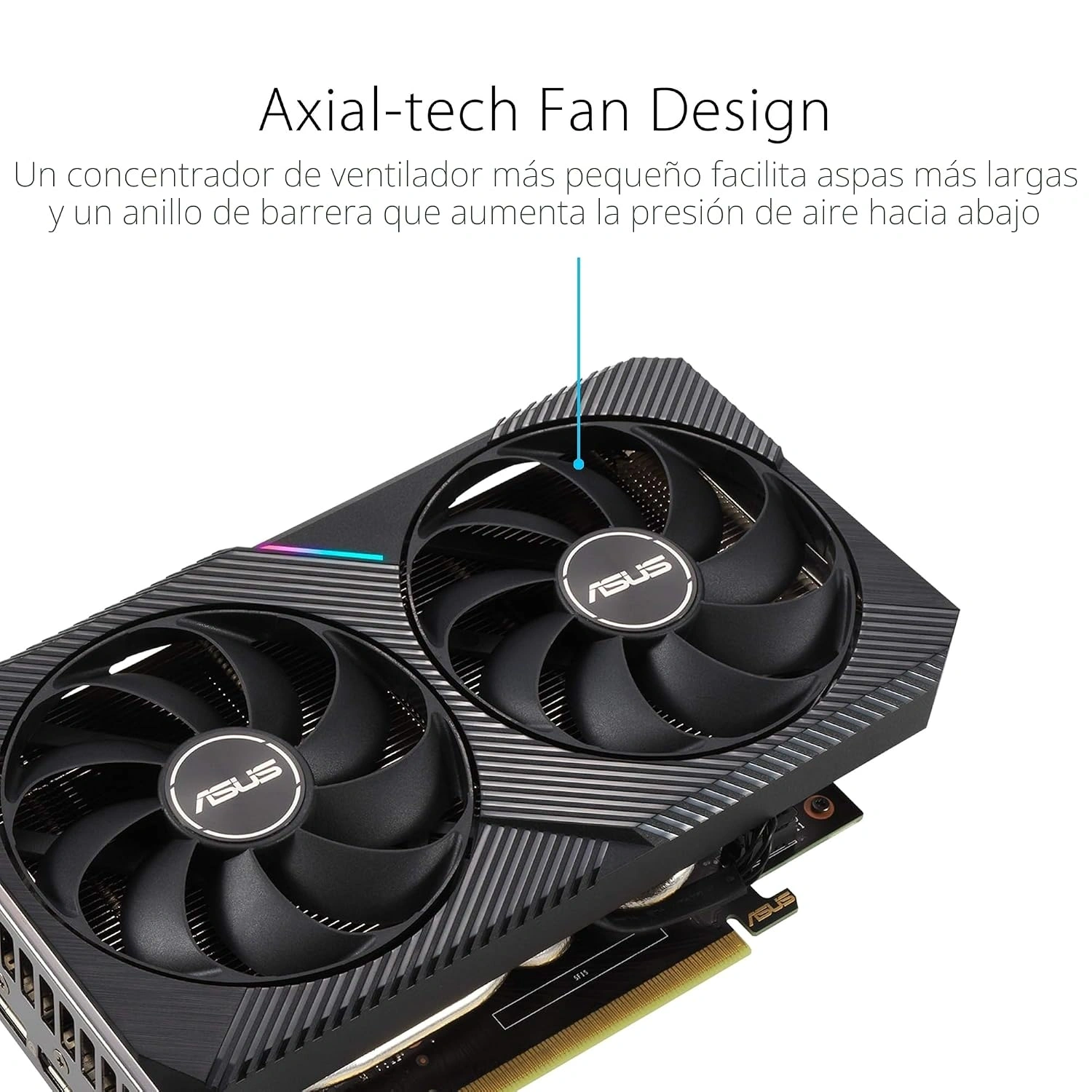 Tarjeta de video ASUS Dual GeForce RTX 3060 V2 OC 12GB GDDR6 - imagen 4