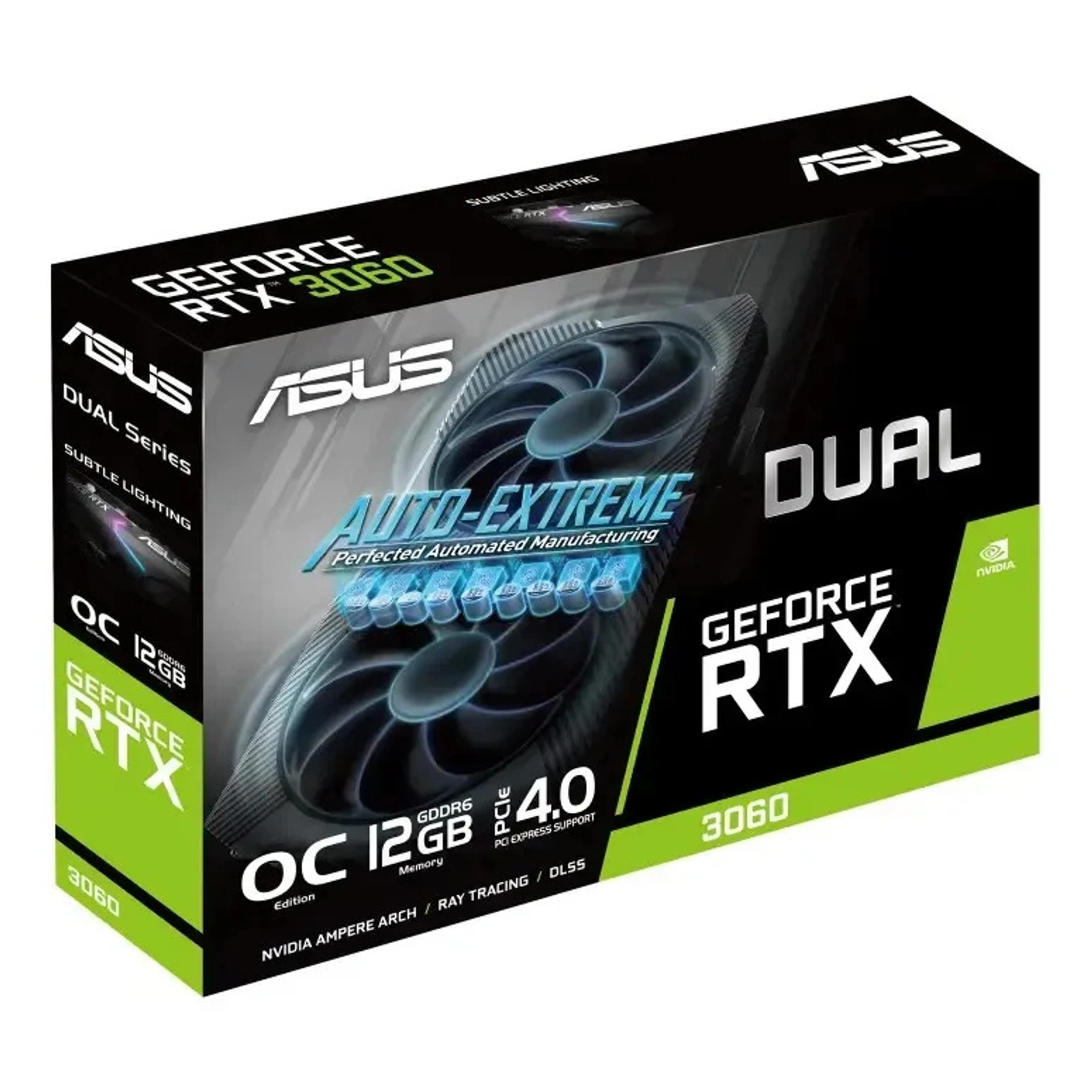 Tarjeta de video ASUS Dual GeForce RTX 3060 V2 OC 12GB GDDR6