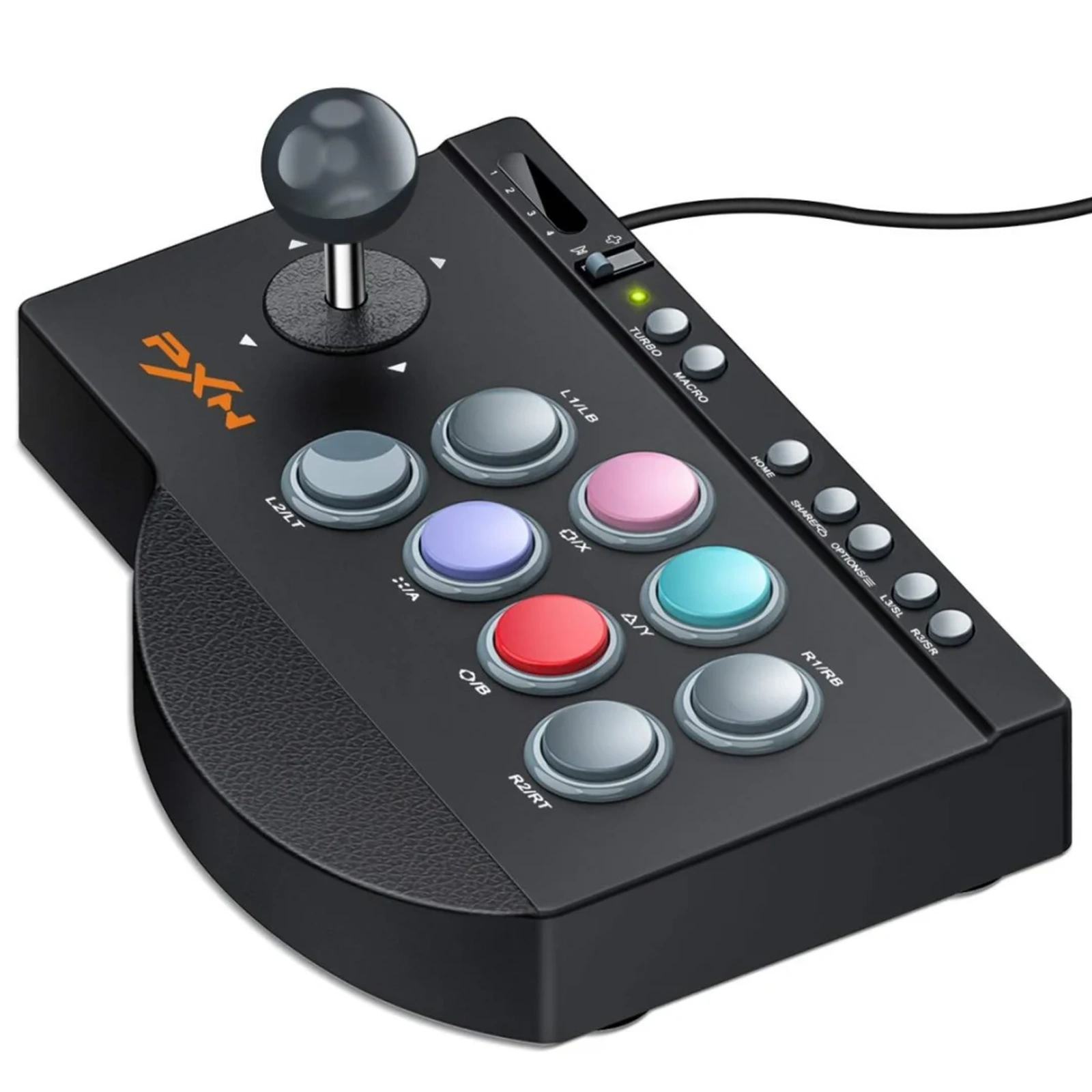 Joystick arcade PXN 0082 Fight Stick para PC, PS4, PS3, Xbox One y Switch