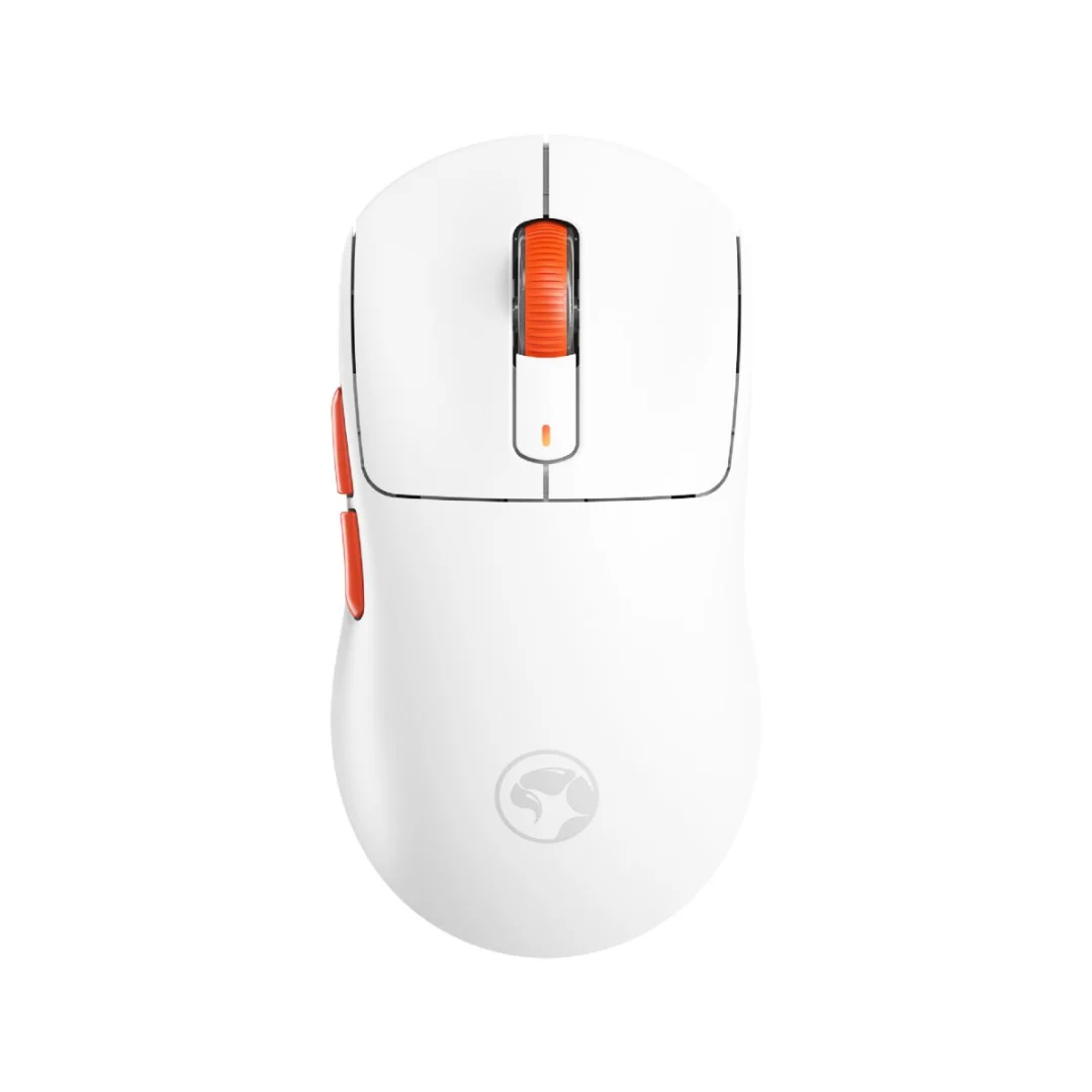 Mouse Marvo G964W 12000 DPI inalámbrico blanco