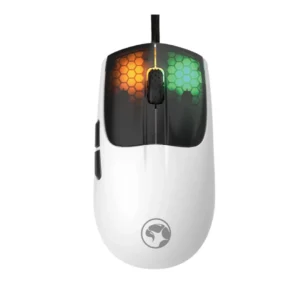 Mouse Marvo M727 Capo 50 6400 DPI RGB blanco