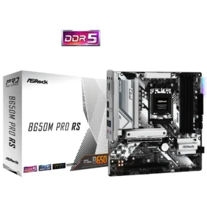 Motherboard ASRock B650M Pro RS AM5 DDR5 mATX con caja original