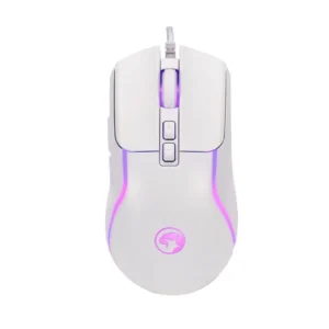 Mouse Marvo M292 8000 DPI RGB blanco