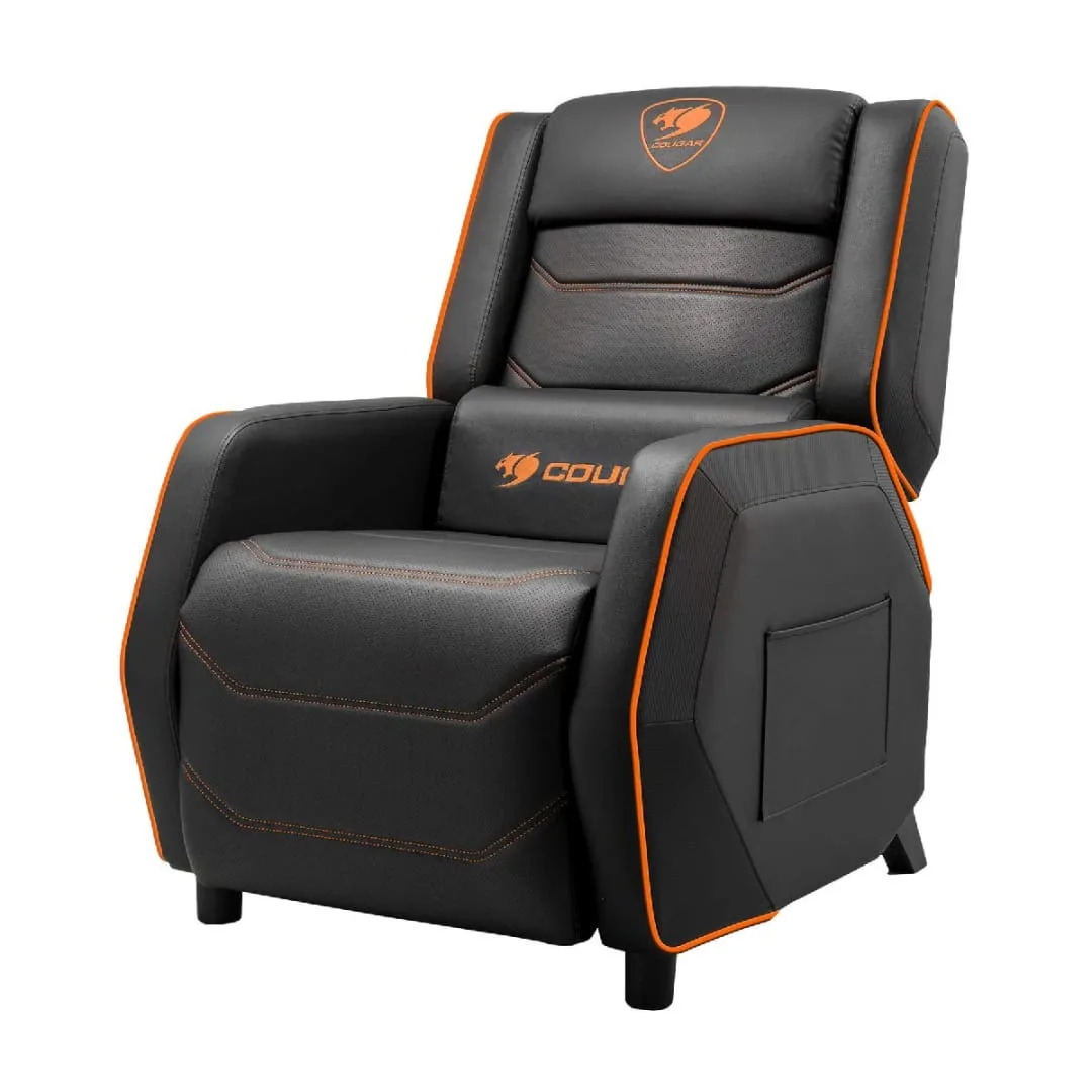 Sillón gamer Cougar Ranger S negro y naranja - vista principal
